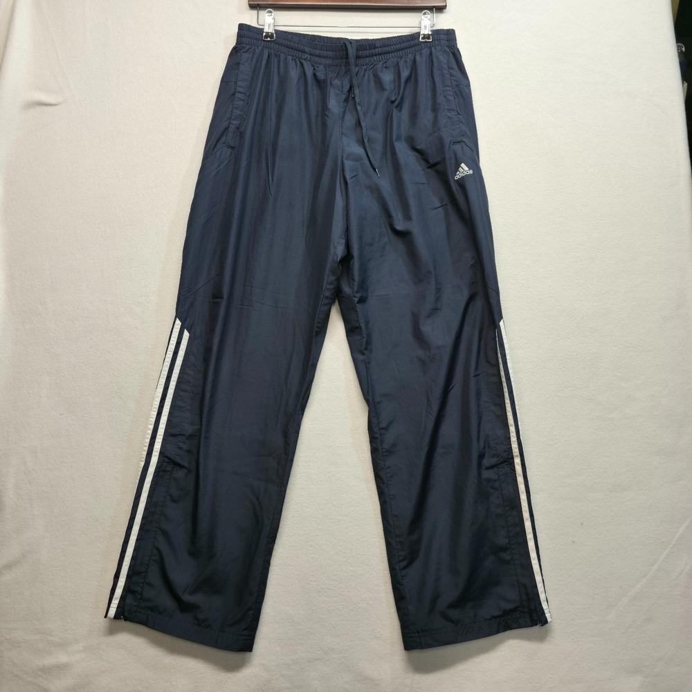 Adidas Men's Blue Athletic Track Pants Size Medium (30X30)
